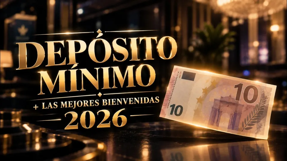 Casinos depósito mínimo 10 euros 👌🏻 Plataformas Fiables 2026